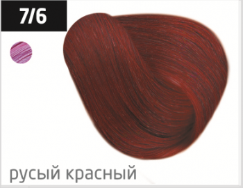 OLLIN PERFORMANCE  7/6 русый красный 60мл Перманентная крем-краска для волос