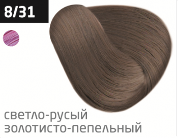 OLLIN PERFORMANCE  8/31 светло-русый золотисто-пепельный 60мл Перманентная крем-краска для волос