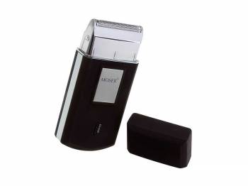Moser 3615-0051 Travel shaver Akku 230V 50Hz black/silver Дорожная мужская электробритва для бритья