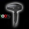 Coifin ExtraKorto EK2R ionic 2200-2400Вт черный Профессиональный парикмахерский фен для сушки волос с ионизацией