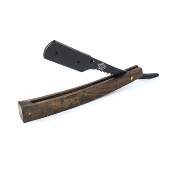 Metzger ST-14563 (Rosewood) Black Опасная бритва с деревянной ручкой