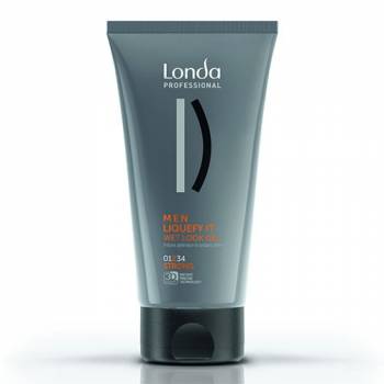 Londa СТАЙЛ Men LIQUEFY IT Гель-блеск с эффектом мокрых волос сильной фиксации 150мл
