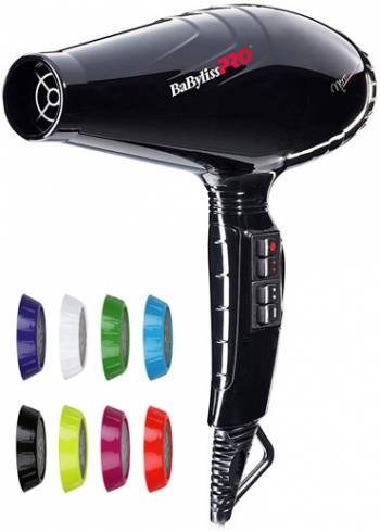 Babyliss Pro Luminoso Nero Ionic 2100W BAB6350IBE Профессиональный парикмахерский фен для волос