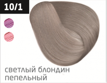 OLLIN PERFORMANCE 10/1 светлый блондин пепельный 60мл Перманентная крем-краска для волос