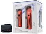 Ermila 1870-0028 Bellina/Bella Li-Ion red Набор: профессиональная машинка для стрижки волос и окантовочный триммер