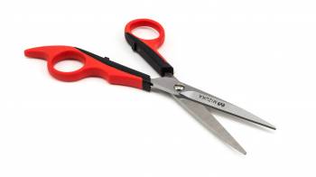 Mizuka PBS-STU37655 (5.5") Ножницы для стрижки с красно-черными пластиковыми ручками