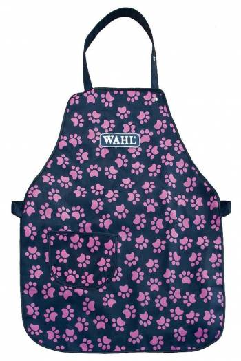 Wahl 0093-6350 Apron black/paw pink Чёрно-розовый фартук груммера