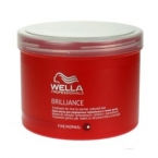 Wella Professional BRILLIANCE Line Крем-маска для окрашенных нормальных и тонких волос 500мл