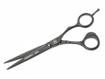 Katachi K3165B/K3165 Black Ergonomic 6.5 Эргономичные прямые ножницы для скользящего среза