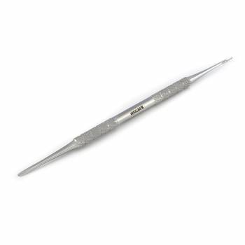 Metzger PL-169(2) Кюретка узкая короткая лопатка и металлическая пилка 2в1
