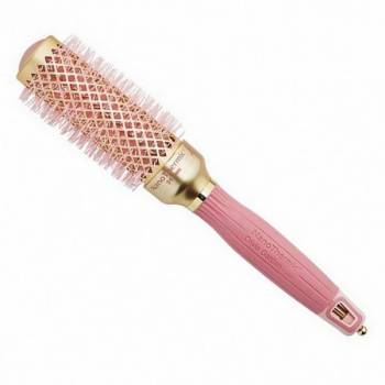 Olivia Garden PR-NT1PC-TH034-TP18 NanoThermic Керамический ионизированный  термобрашинг 34мм розовое золото