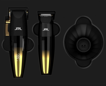 JRL FF2020 Limited Gold Collection Набор: машинка для стрижки + триммер