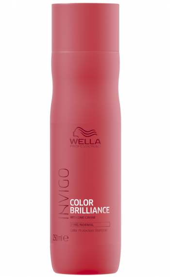 Wella Invigo Color Brilliance Шампунь для защиты цвета окрашенных нормальных и тонких волос 250мл