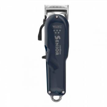Wahl 8504-2316H Senior blue/silver Профессиональная барберская машинка для стрижки волос
