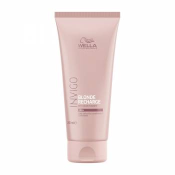 Wella Invigo Blonde Recharge Оттеночный бальзам-уход для холодных светлых оттенков волос 200мл