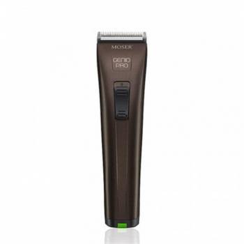 Moser 1874-0054 Genio Pro Машинка для стрижки волос с 2-мя аккумуляторами + барберский пеньюар