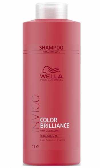 Wella Invigo Color Brilliance Шампунь для защиты цвета окрашенных нормальных и тонких волос 1000мл