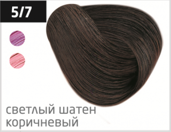 OLLIN PERFORMANCE 5/7 светлый шатен коричневый 60мл Перманентная крем-краска для волос
