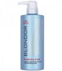 Wella Professional Blondor Blonde Seal & Care Стабилизатор цвета и блеска осветленных волос 500мл
