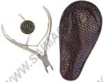 zo-MC-350-FD-SH-K2NSF кусачки маникюрные в кож. чехле