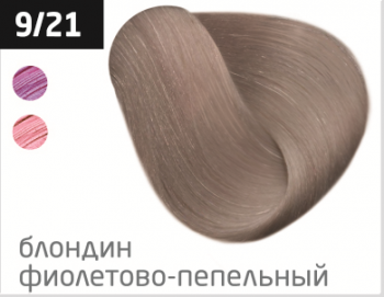 OLLIN SILK TOUCH  9/21 блондин фиолетово-пепельный 60мл Безаммиачный стойкий краситель для волос