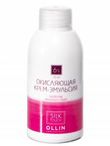 OLLIN silk touch 6% 20vol. Окисляющая крем-эмульсия 90мл