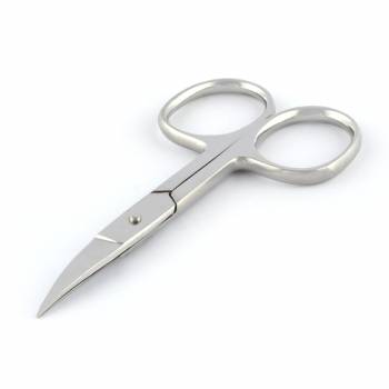 Metzger NS-1/4-S(CVD) Блестящие изогнутые ножницы для ногтей