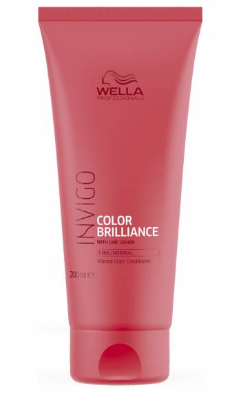 Wella Invigo Color Brilliance Бальзам-уход для защиты цвета окрашенных нормальных и тонких волос 200мл