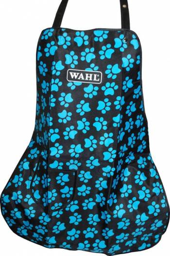 Wahl 0093-6310 Animal Logo Aprons pocket Чёрно-бирюзовый грумерский фартук