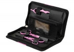 Katachi K6P Pink Dream 5,5 Набор ножниц для волос+бритва в чехле