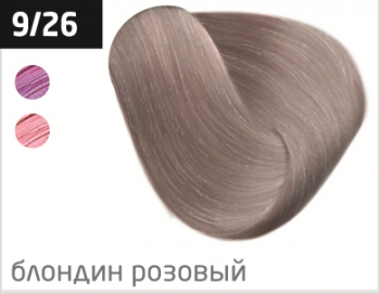OLLIN PERFORMANCE  9/26 блондин розовый 60мл Перманентная крем-краска для волос