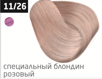 OLLIN PERFORMANCE 11/26 специальный блондин розовый 60мл Перманентная крем-краска для волос