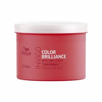 Wella Invigo Color Brilliance Маска-уход для защиты цвета окрашенных нормальных и тонких волос 150мл