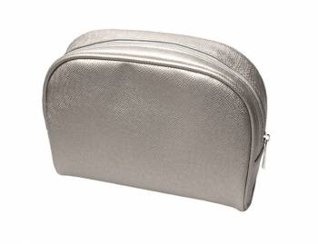 Titania 7759 Косметичка серый металлик 22х8х14см
