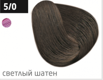 OLLIN PERFORMANCE  5/0 светлый шатен 60мл Перманентная крем-краска для волос