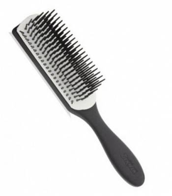 Denman D3N Classic Noir Чёрно-белая щетка для волос 7 рядов