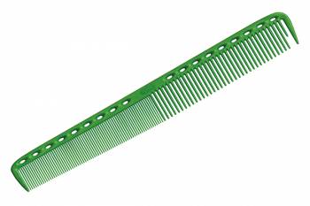 Y.S.PARK YS-335 green Зеленая расческа для стрижки