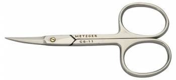 Metzger NS-1/1-S(CVD) Блестящие изогнутые ножницы для ногтей