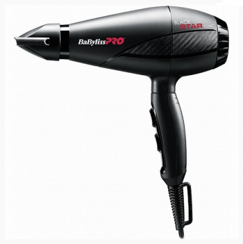 Babylliss Pro BAB6250IE Black Star ionic 2200W 440 грамм Профессиональный фен для волос 