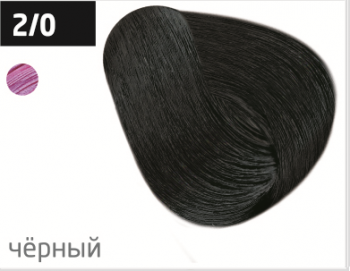 OLLIN PERFORMANCE  2/0 черный 60мл Перманентная крем-краска для волос
