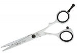 Katachi K3355W White Art 5.5 Белые ножницы для слайсинга волос