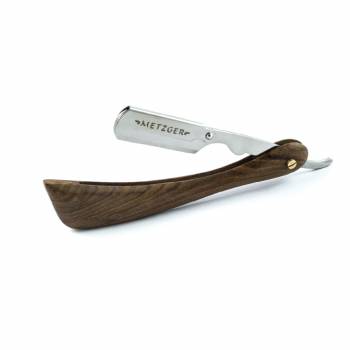 Metzger ST-14566 (Rosewood) polish Опасная бритва с деревянной ручкой