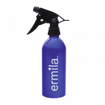 Ermila 0094-6070 Water spray bottle blue Синий парикмахерский пульверизатор-распылитель воды с фирменным логотипом