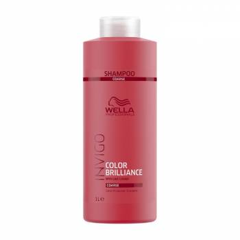 Wella Invigo Color Brilliance Шампунь для защиты цвета окрашенных жестких волос 1000мл