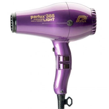 Parlux 385 PowerLight Ceramic Ionic 2150W P385-фиолетовый Профессиональный парикмахерский итальянский фен для сушки волос