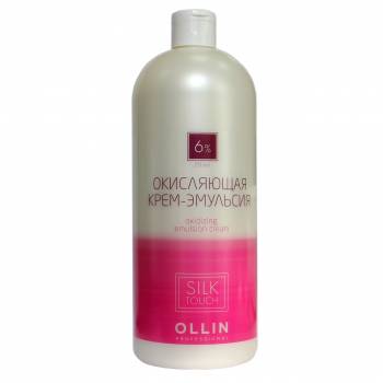 OLLIN silk touch 6% 20vol. Окисляющая крем-эмульсия 1000мл