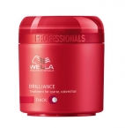 Wella Professional BRILLIANCE Line Крем-маска для окрашенных жестких волос 150мл