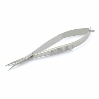 Metzger СS-908-D (CVD) Изогнутые матовые ножницы для кожи