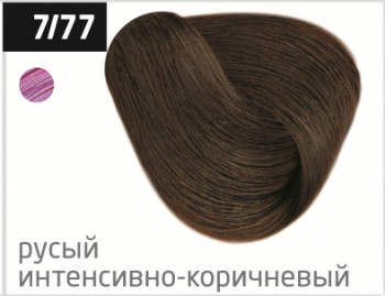 OLLIN PERFORMANCE  7/77 русый интенсивно-коричневый 60мл Перманентная крем-краска для волос