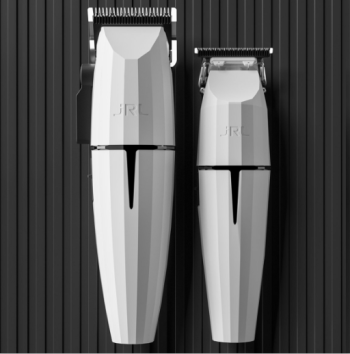 JRL ONYX GH2024-1 Набор машинка+триммер для стрижки волос Ghost Collection №1 White